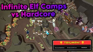 Infinite Elf Camps vs Hardcore mode  Tower Defense Simulator [upl. by Andreas87]