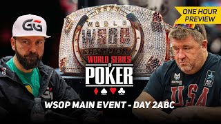 WSOP Main Event Day 2ABC with Daniel Negreanu amp Chris Moneymaker PREVIEW [upl. by Asilenna]