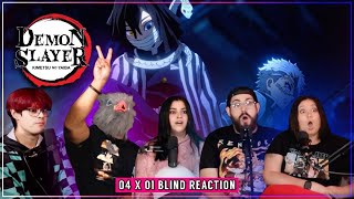 Demon Slayer Hashira Training Arc Episode 1︱Blind Reaction [upl. by Airtemak]