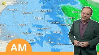 Canadas National Forecast Storm Centre Coverage Across Multiple Provinces  WeatherAM [upl. by Otanutrof]