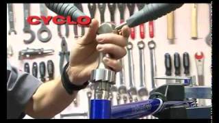 Cyclo Tools  Head Tube Reaming and Facing Tool [upl. by Goldner]