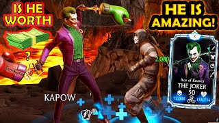 MK Mobile Ace of Knaves Joker Gameplay Is He Worth The Money He is AMAZING [upl. by Eymaj]