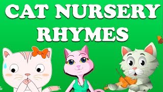 Cat Nursery Rhymes Collection  Animation Songs For Children [upl. by Onailime]