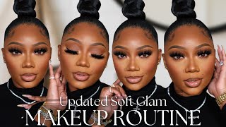 Updated Makeup Routine Extremely Detailed  My Signature Flawless Soft Glam  Tamara Renaye [upl. by Aenej]