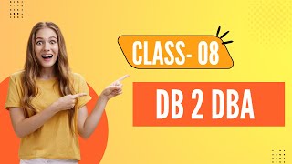 DB 2 DBA UDB  Class 08  By Visualpath [upl. by Mayyahk145]