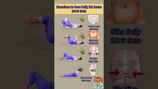 exercises to lose belly fat homeshort reducebellyfat bellyfatloss yoga [upl. by Yellehs]