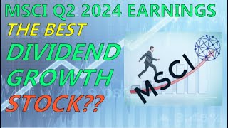 MSCI  The BEST Dividend Growth Stock in the Market [upl. by Anton]