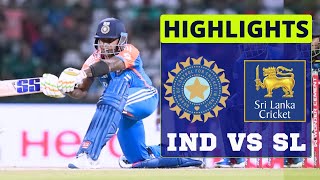 IND vs SL Match HIGHLIGHTS  India vs Sri Lanka 1st T20 HIGHLIGHTS  T20 Series [upl. by Aridatha578]