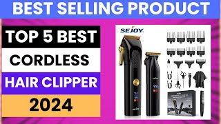 TOP 5 Best Cordless Hair Clipper Review In 2025 [upl. by Spielman800]