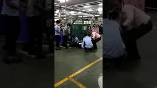 Rishra Aditya birla jayashree textail new plant 4 electric shock accident [upl. by Ajak]