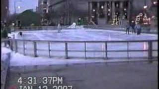 Ice Skating in downtown Syracuse [upl. by Marleen]