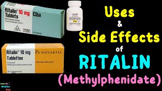 Ritalin Methylphenidate – Side Effects Uses Mechanism of Action Dosage Interactions Warnings [upl. by Aleydis]