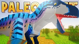 Over 100 Dinosaur Species New Minecraft Dinosaurs Mod Pack  Paleocraft Minecraft Dinosaurs [upl. by Iridis838]