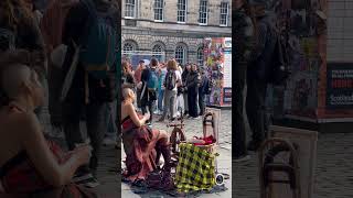 Edinburgh Fringe 2023  Street performer [upl. by Ahrat91]