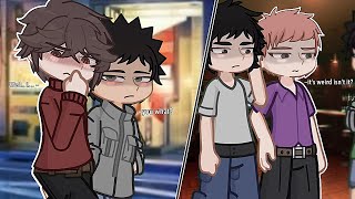 ‘Oikawa is clingy’😳  Iwaoi skit🩵  Haikyuu GachaLife2  read description [upl. by Notterb132]