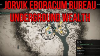 Jorvik Eboracum Bureau Underground Wealth Assassins Creed Valhalla [upl. by Court272]