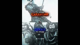 Caranthir vs geralt shorts edit game thewitcher [upl. by Rivard284]