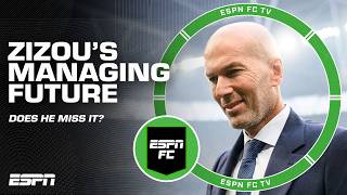 Zinedine Zidane looking to get BACK into managing 👀 We know he misses it  Juls Laurens  ESPN FC [upl. by Hal]