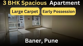 Large 3 BHK Flat  Pancard Club Rd Baner Pune  91 7420923928  Video Ref No 158 [upl. by Mahgirb127]