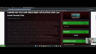 LIMPAR HD EXCLUIR VIRUS MBR APLICATIVO HDD Low Level Format Tool [upl. by Eelsnia]
