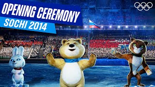 Best moments of the Sochi 2014 Opening Ceremony [upl. by Curren]