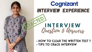 Cognizant latest interview Experience 2022  CTS interview  TR amp HR Interview questions  Genc [upl. by Ehudd]