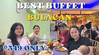 Best BUFFET in Bulacan 349 pesos  Unli Lechon eat all you can [upl. by Amalberga]