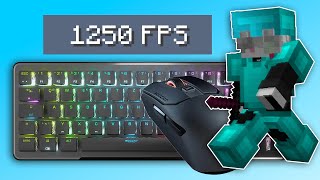 Bedwars ASMR Keyboard amp Mouse Sounds  Hypixel Bedwars 1 Game [upl. by Dougherty]