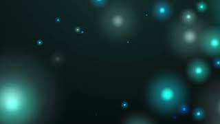 Aqualight Bokeh Light Dark Aqua Background  Free Background Video [upl. by Atinna]