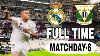 Real Madrid CF VS CD Leganés । Matchday  6 । La Liga । eFootball™24 official [upl. by Files739]