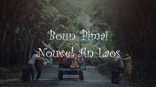 Boun Pimai  Laos New Year  Songkran  BiiG Travel [upl. by Airtemak]