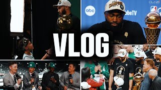 Championship VLOG Celtics Win 2024 NBA Finals [upl. by Nacul]