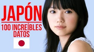 100 INCREÍBLES datos de Japón Vídeo educativo [upl. by Hoon219]