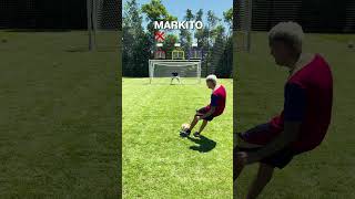 RETO DE ARCO⚽ con MARKITOS NAVAJA CEDROLA y TEICO [upl. by Ajan]