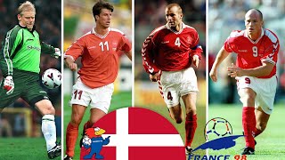 Denmark 1998 World Cup Squad Then and Now  FRANCE 98 [upl. by Araas]