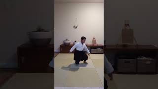 Forward Rolling Aikido Ukemi  Aikido Ukemi Practice by Renta aikido [upl. by Kalila]