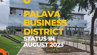 Palava Business District Lodha Codename Game Changer Lakeshore Greens Palava status in August 2023 [upl. by Rezal]