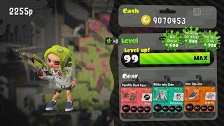 Splatoon 2  Turf War  Reaching Level 96 [upl. by Bliss603]