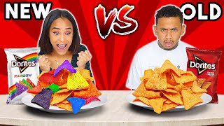 NEW VS OLD FOOD CHALLENGE [upl. by Romeyn]