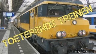 Compilatie Toeterende treinen HD [upl. by Notgnirrab637]