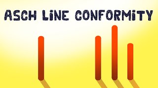 The Asch Line Study  Conformity Experiment [upl. by Notsur]