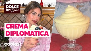 Crema diplomatica la ricetta della chantilly all’italiana un grande classico della pasticceria [upl. by Denbrook]