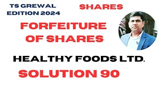 Solution 90  shares  Ts grewal edition 2024 sethsaccountancytricks [upl. by Territus]