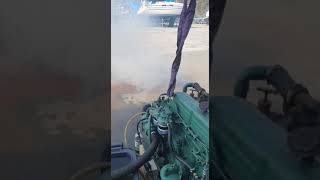 Ford 2715e 6d380 idle and reving  No exhaust and a lot of smoke [upl. by Angrist]