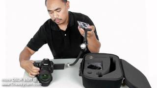 Steadicam Merlin DSLR Stabilizer Demo [upl. by Luapnaes]