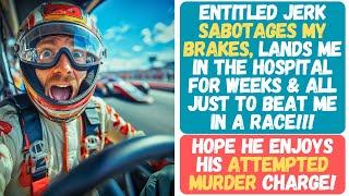 ENTITLED JERK TAMPERS WITH MY CAR BRAKES TO WIN A RACE AGAINST ME CHARGED WITH ATTEMPTED MURDER [upl. by Hapte738]