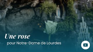 Une rose pour NotreDame de Lourdes [upl. by Reuben]