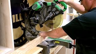 Adjusting A Miter Saw For Accurate Cuts [upl. by Berton]