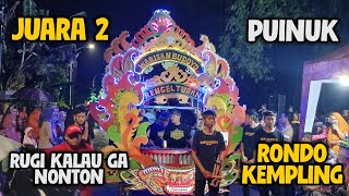 juara 2  warisan budoyo  lomba oklik di ngadiluhur bojonegoro uasik poll [upl. by Harriett]