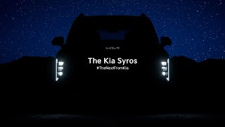 Kia India  The Kia Syros  TheNextFromKia [upl. by Ialocin206]